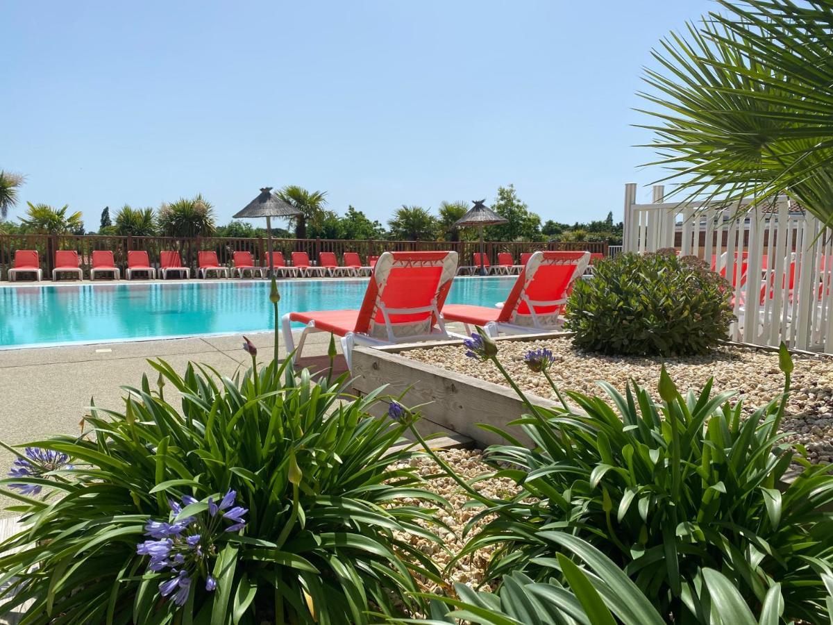 Camping La Riviera Hotel Saint-Michel-Chef-Chef Eksteriør billede